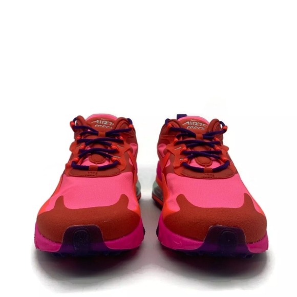 Brand New Mens Air Max 270 React Mystic Red Bright - Picture 3 of 4